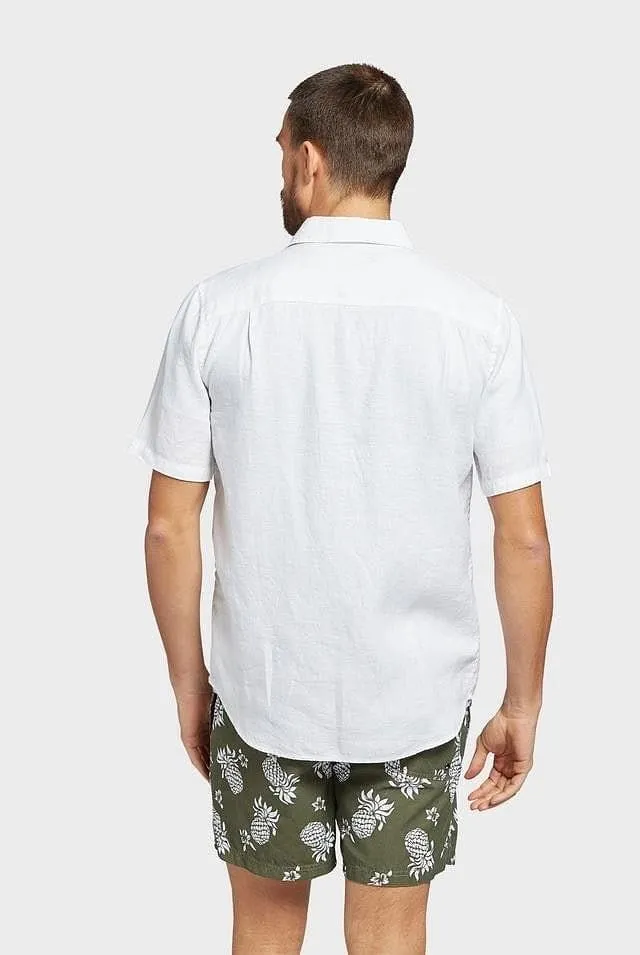 Academy Brand Men's Hampton Short Sleeve Shirt - White