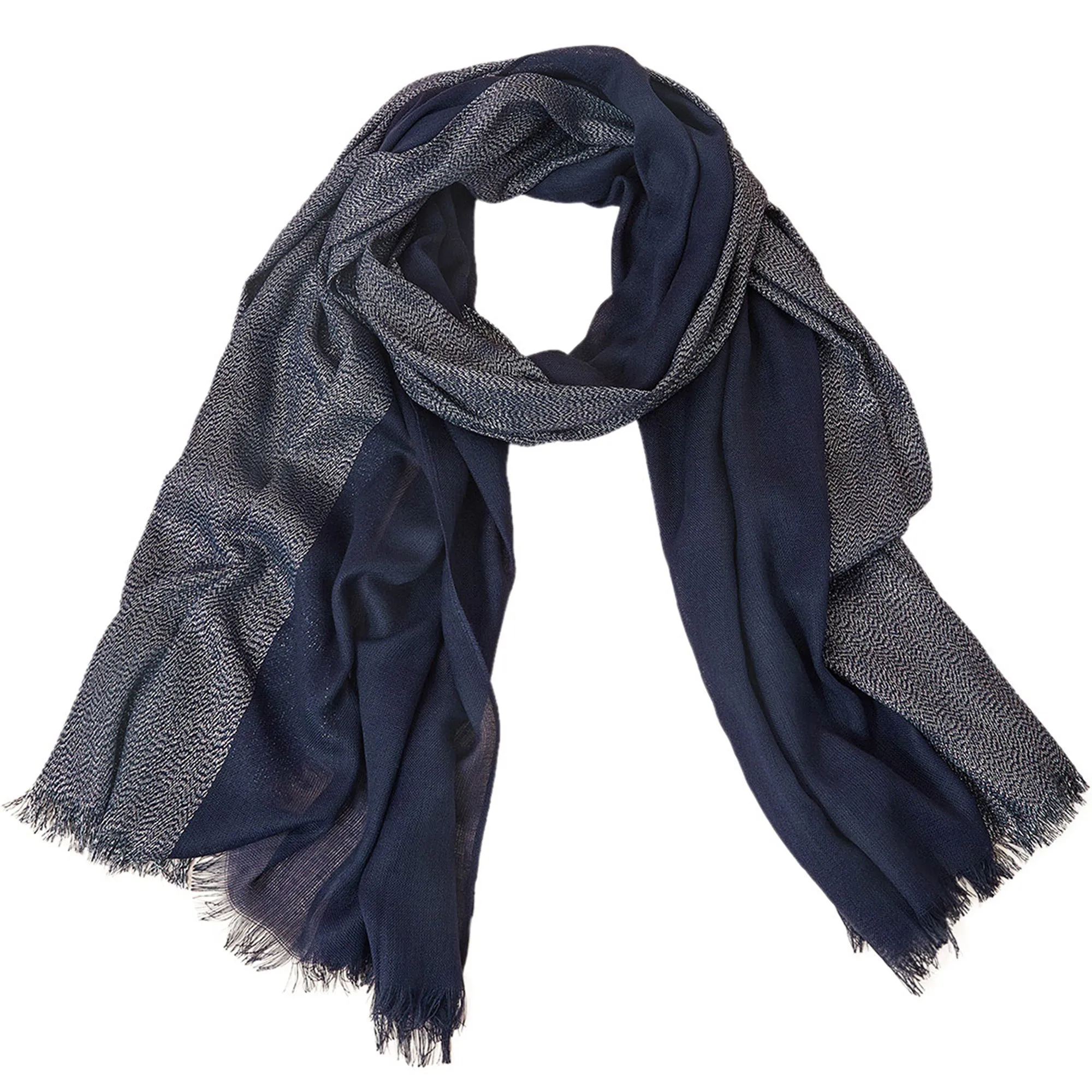 Accessorize London Women's Navy  Occasion Scarf