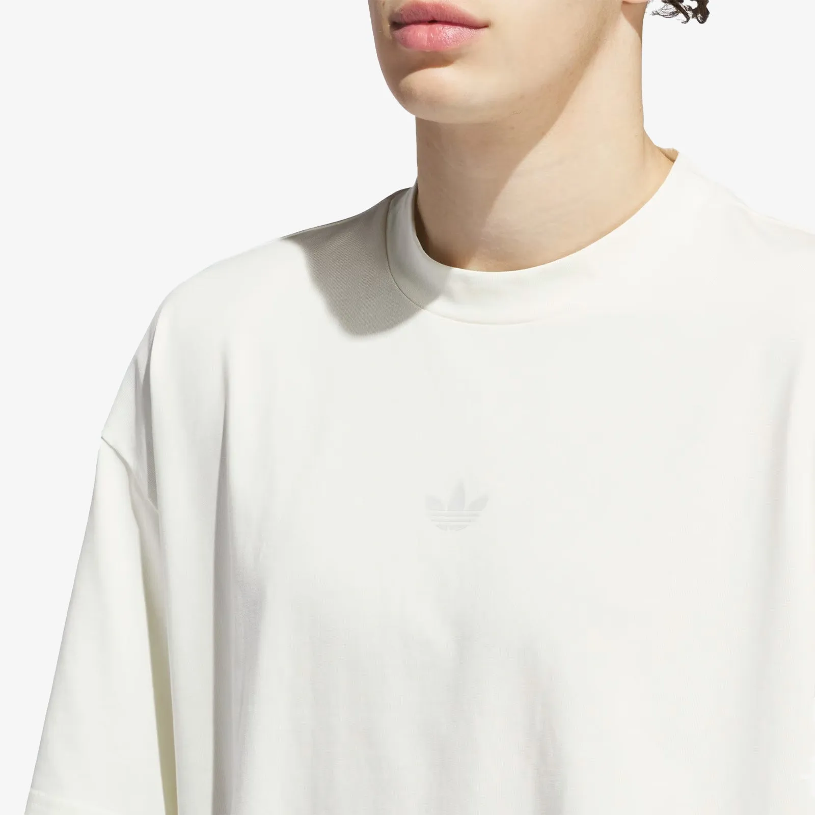 Adidas Original Cotton T-Shirt - Ivory