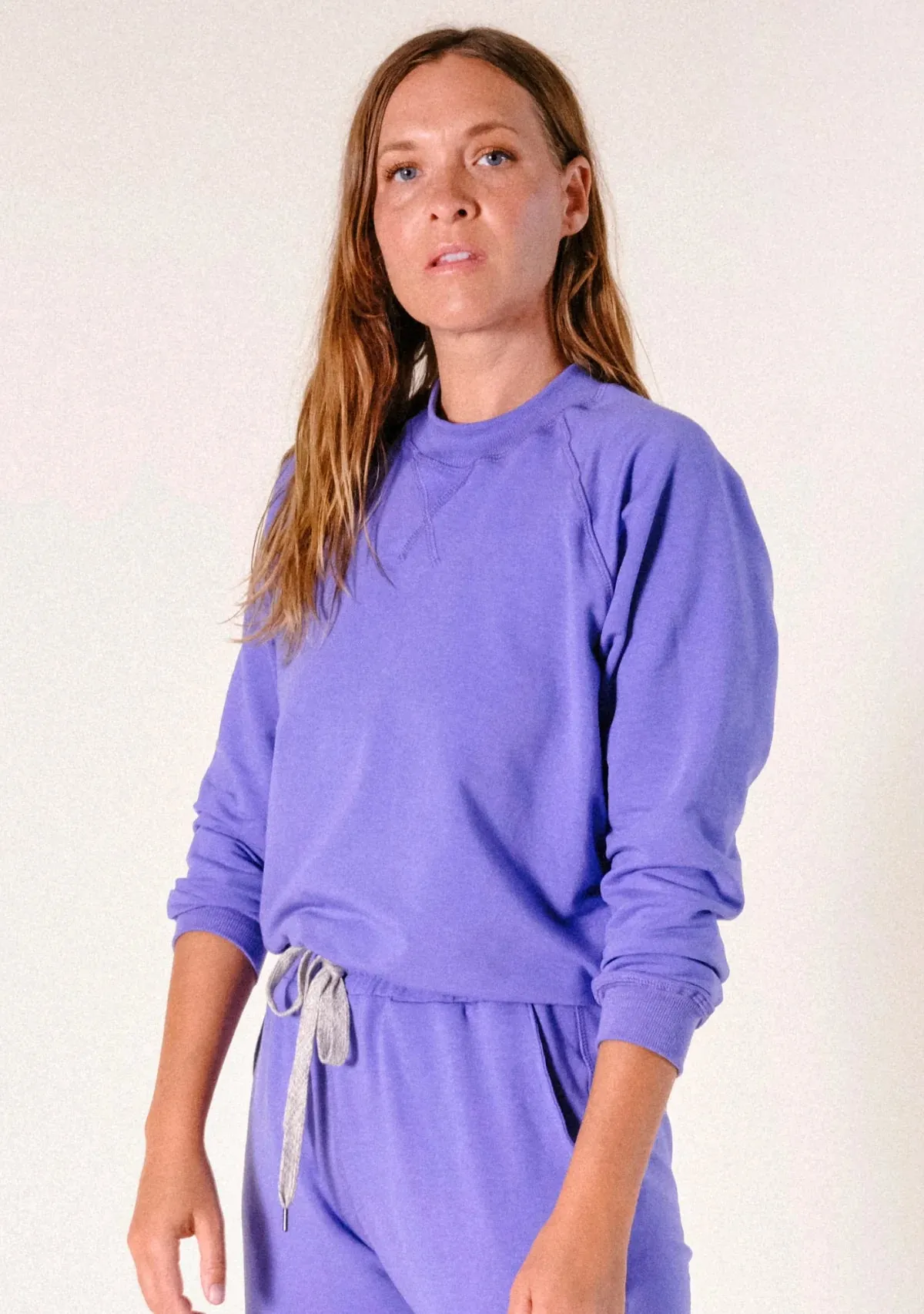 Agnes Raglan Organic Cotton Tencel Sweatshirt