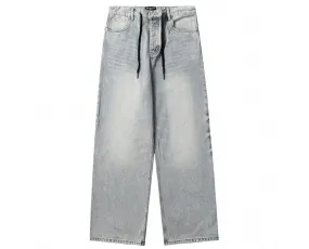 Balenciaga Oversized Baggy Pants in Light Blue