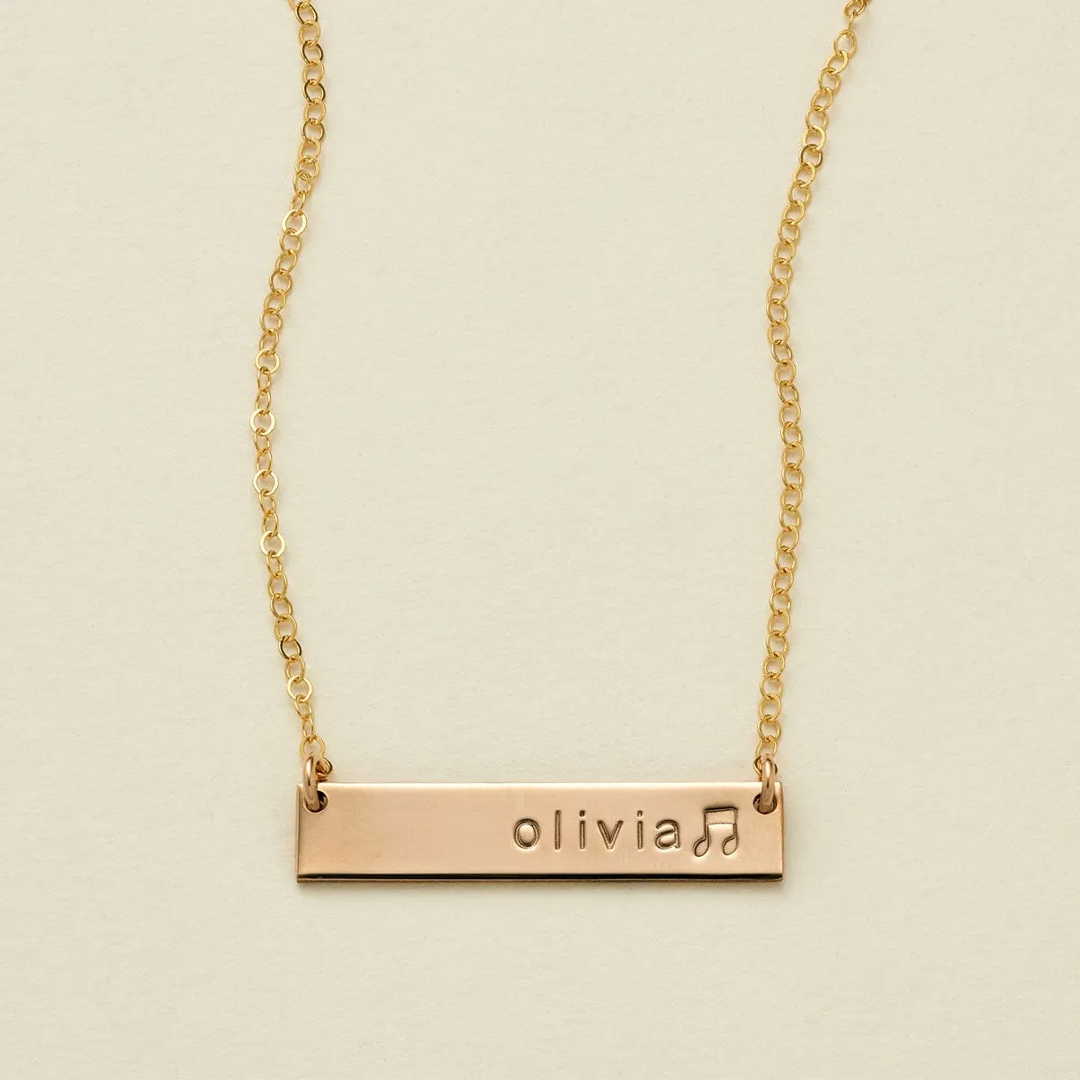 Bar Necklace - The Little's Collection | Final Sale