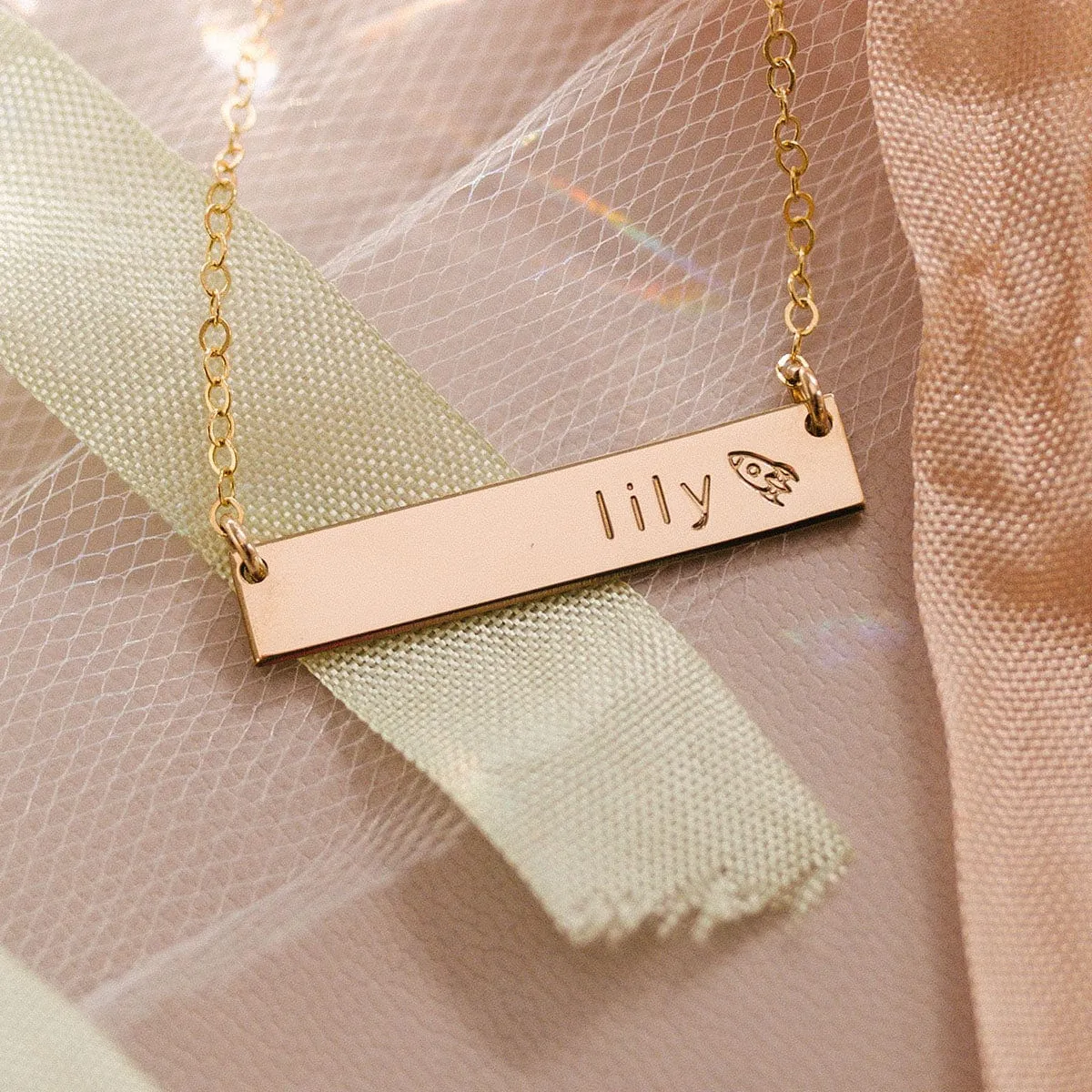 Bar Necklace - The Little's Collection | Final Sale