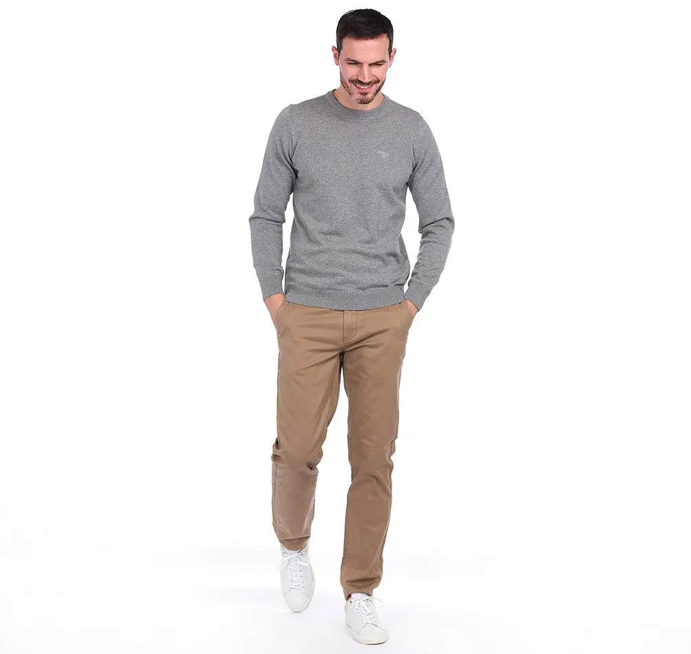 Barbour Men's Pima Cotton Crew Neck Jumper