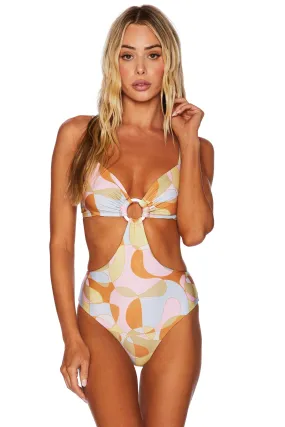 Beach Riot Kirsten One Piece - Waikiki Wave