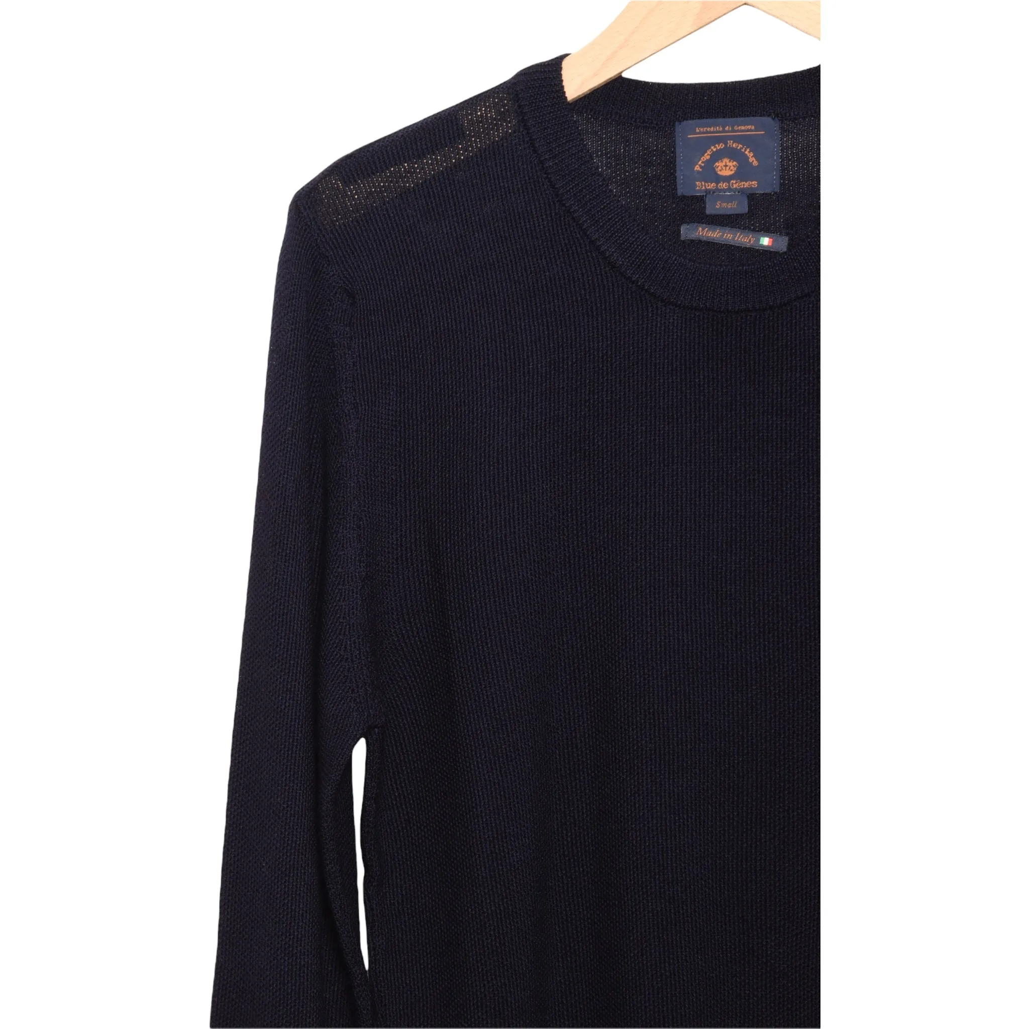 Blue de Genes Tondo Nuovo Knit navy