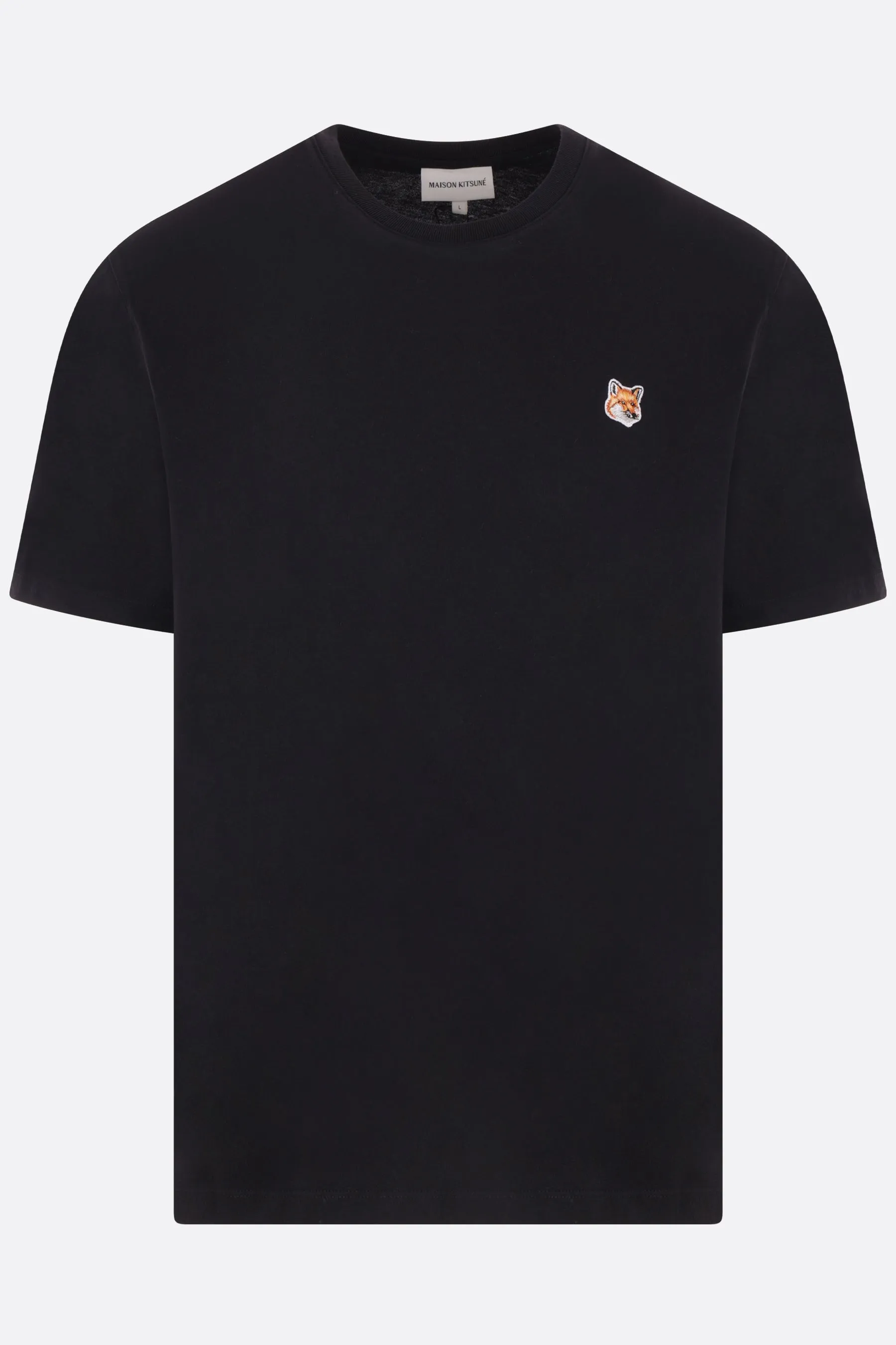 cotton t-shirt Fox Head logo patch