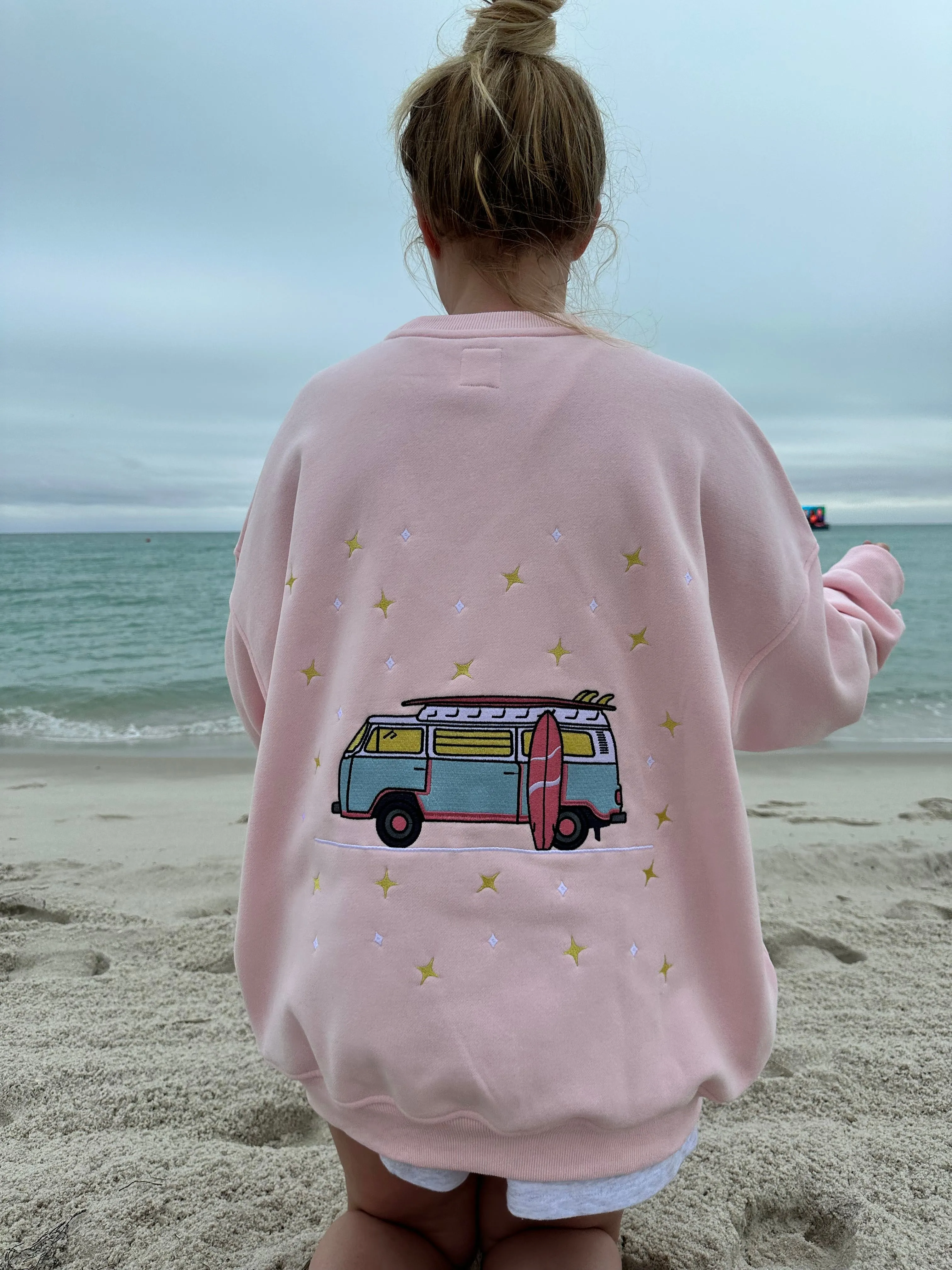 Embroider Van Star Sweatshirt