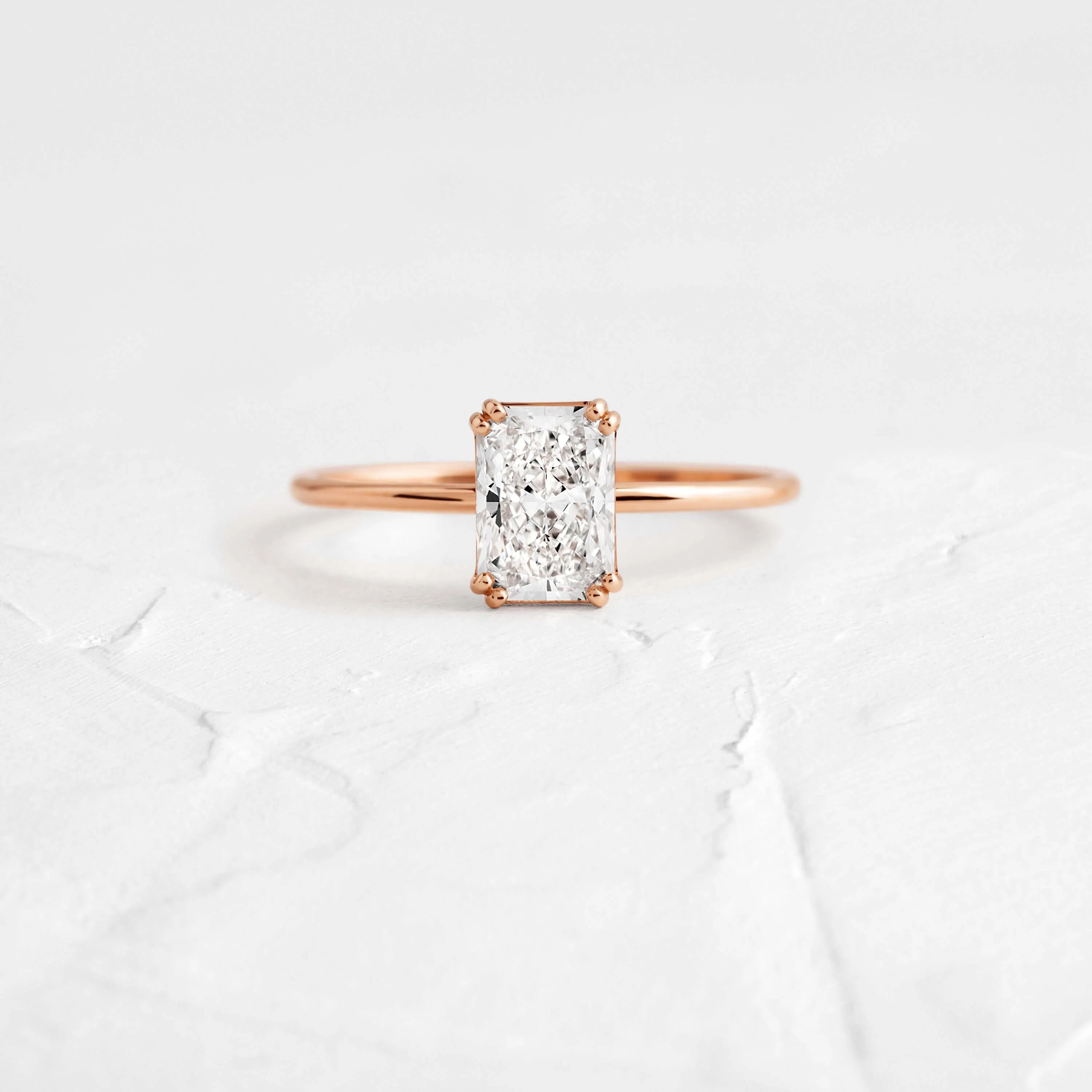 Filament Ring, Radiant Cut