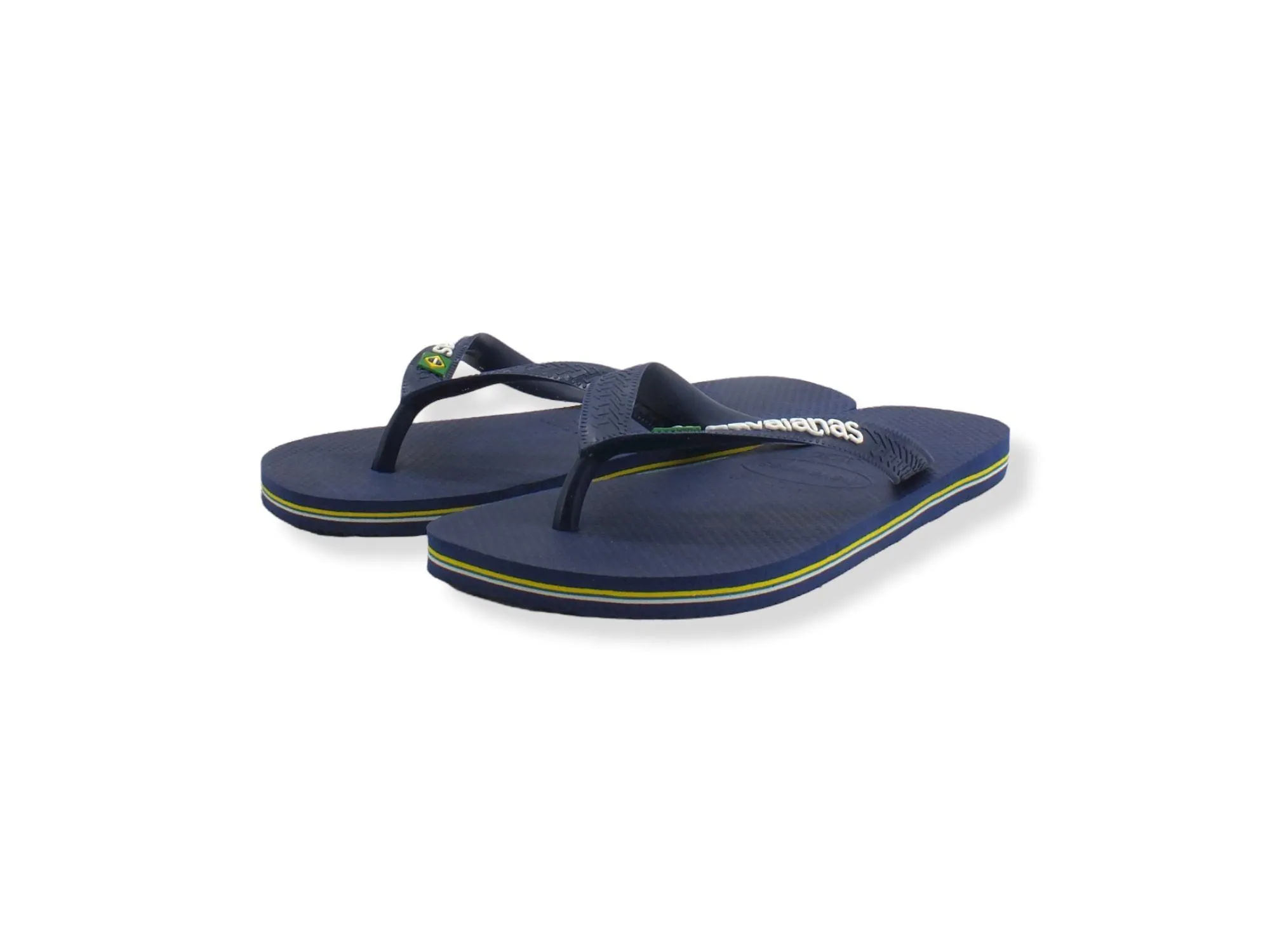 HAVAIANAS H Brasil Logo Infradito Donna Navy Blue 4110850