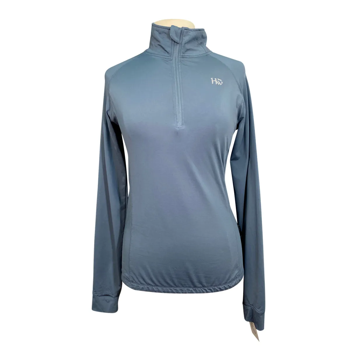 Horseware 1/4 Zip Baselayer in French Blue - Women's Medium