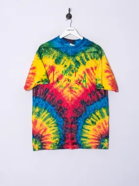 Jamaica Reggae Tie Dye Cotton Tee