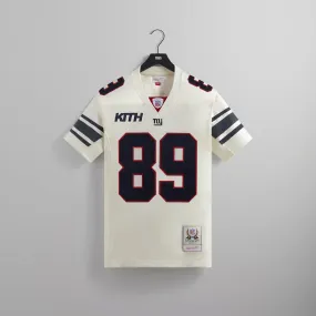 Kith for the NFL: Giants Mitchell & Ness Mark Bavaro Jersey - Sandrift