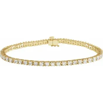 Lab Dainty Diamond Tennis Bracelet 2.8mm