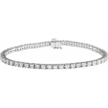 Lab Dainty Diamond Tennis Bracelet 2.8mm