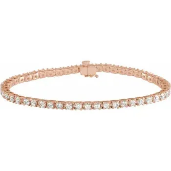 Lab Dainty Diamond Tennis Bracelet 2.8mm