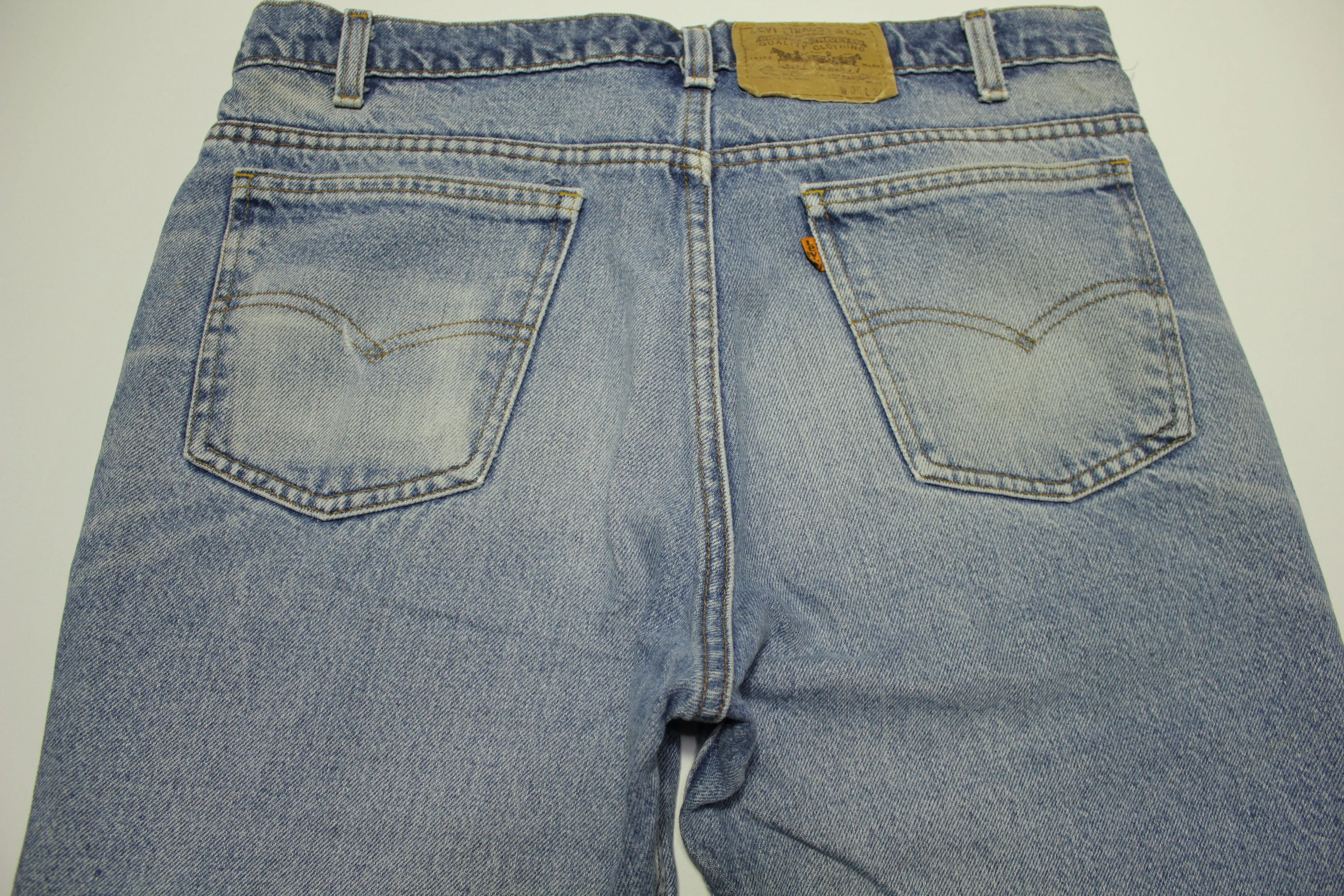 Levis 575 20507 0217 Orange Tab Vintage 80s Denim Grunge Rocker Jeans