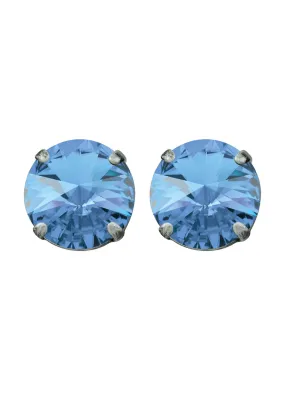 Light Sapphire Rivoli Studs