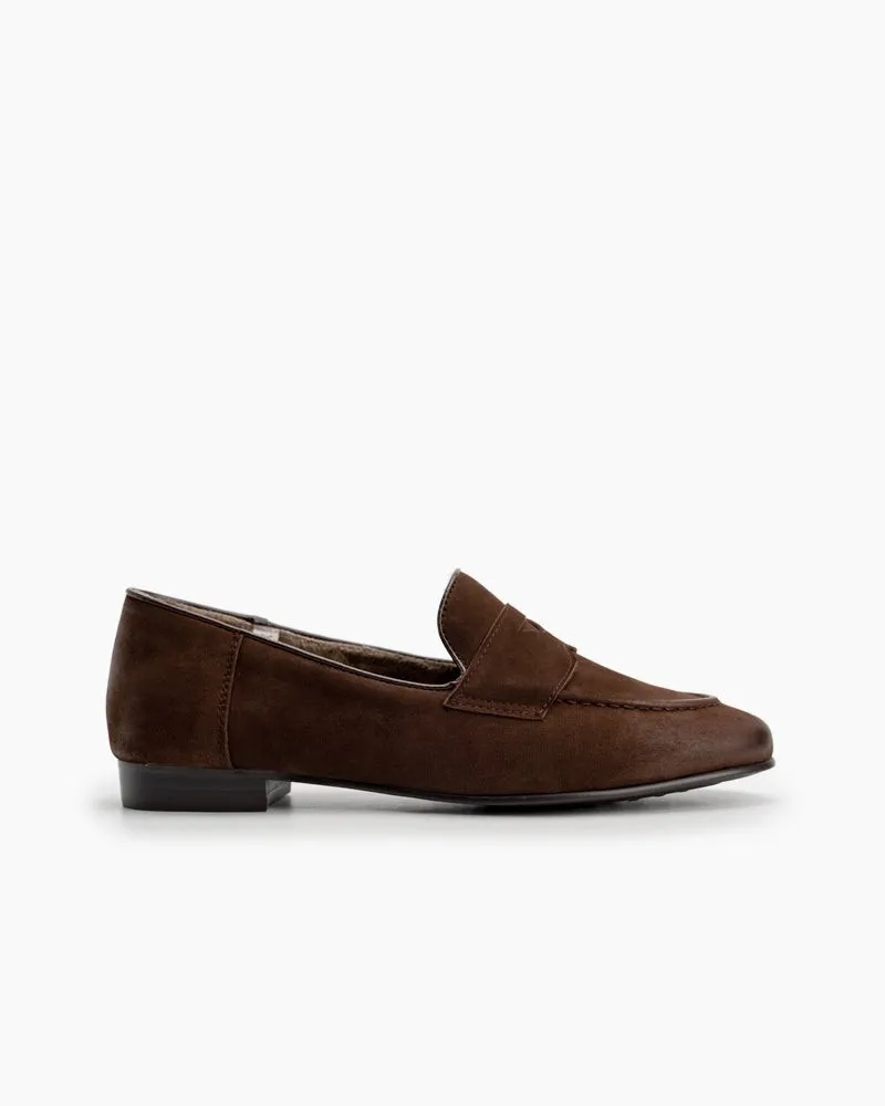 Minimalist Comfy Warm Slip On Flat Loafers