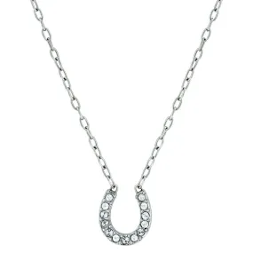 Montana Silversmiths Women's Crystal Horseshoe Necklace