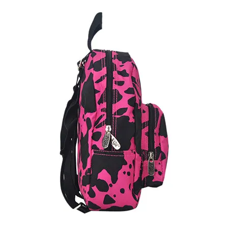 Neon Cow Hot Pink NGIL Mini Backpack