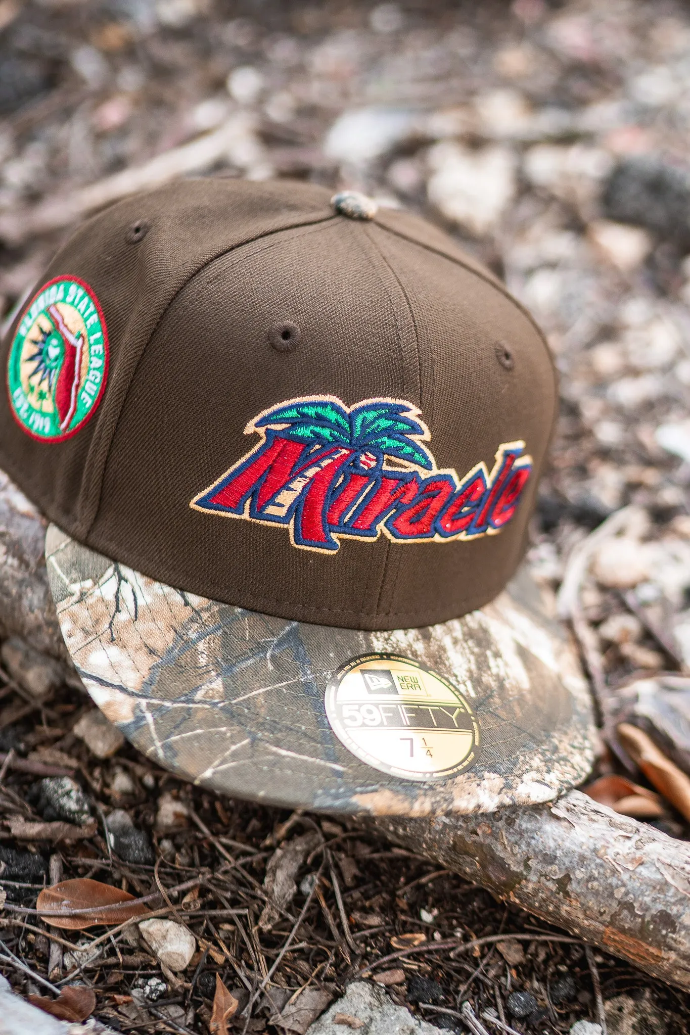 New Era Fort Myers Miracle Florida State Green UV (Walnut/Real Tree Camo)