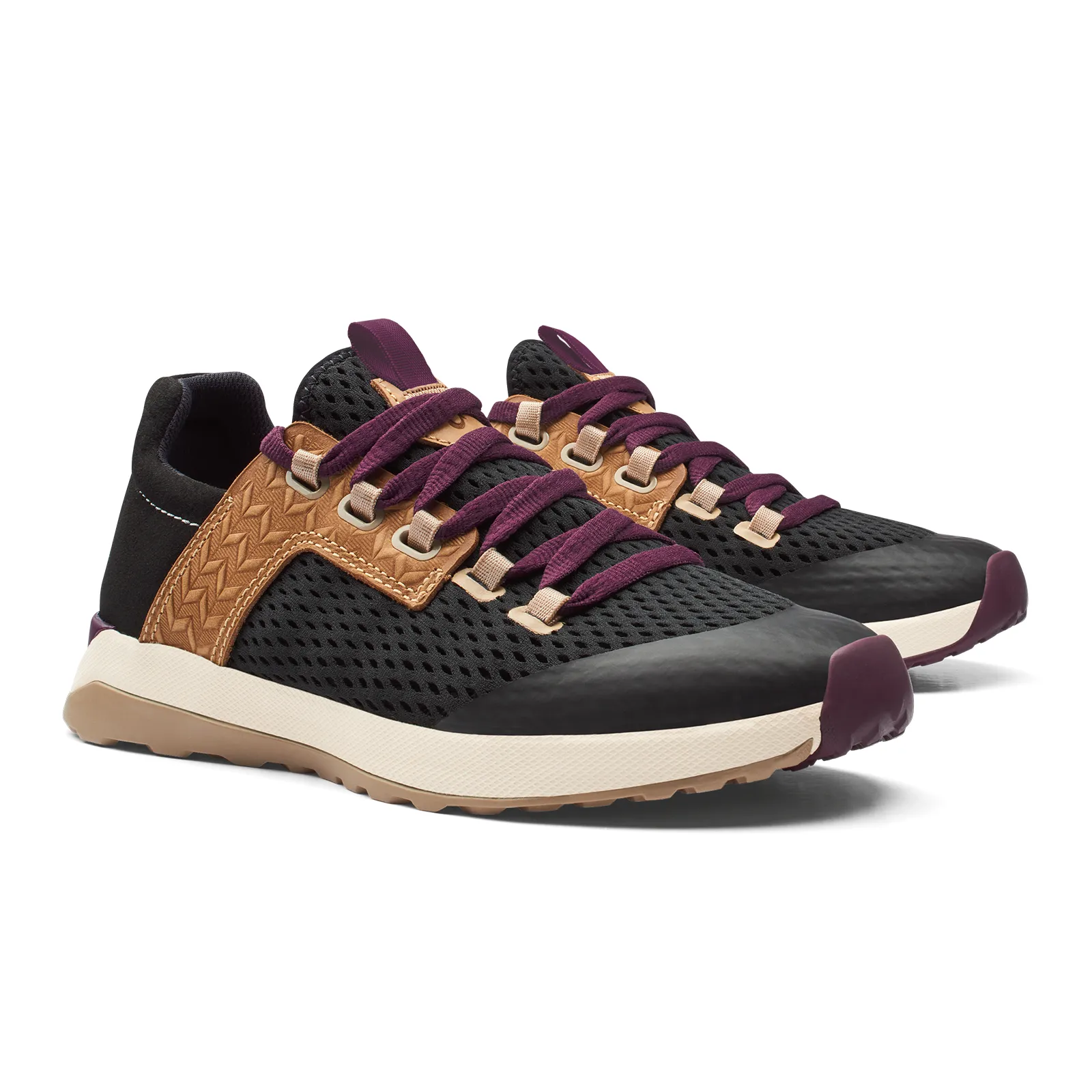 OluKai Wailuku Sneaker (Women) - Black/Black