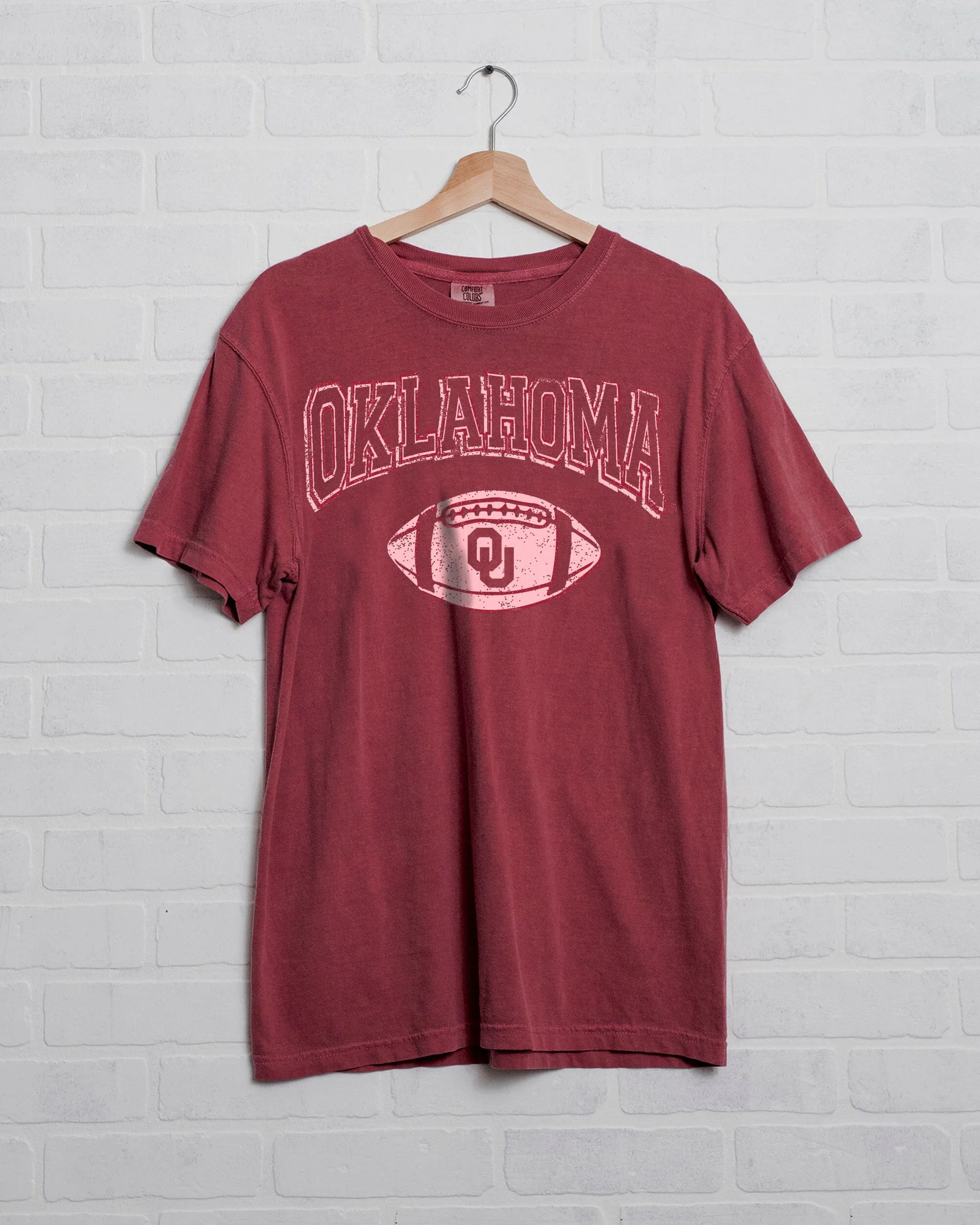 OU Wonka Football Crimson Tee