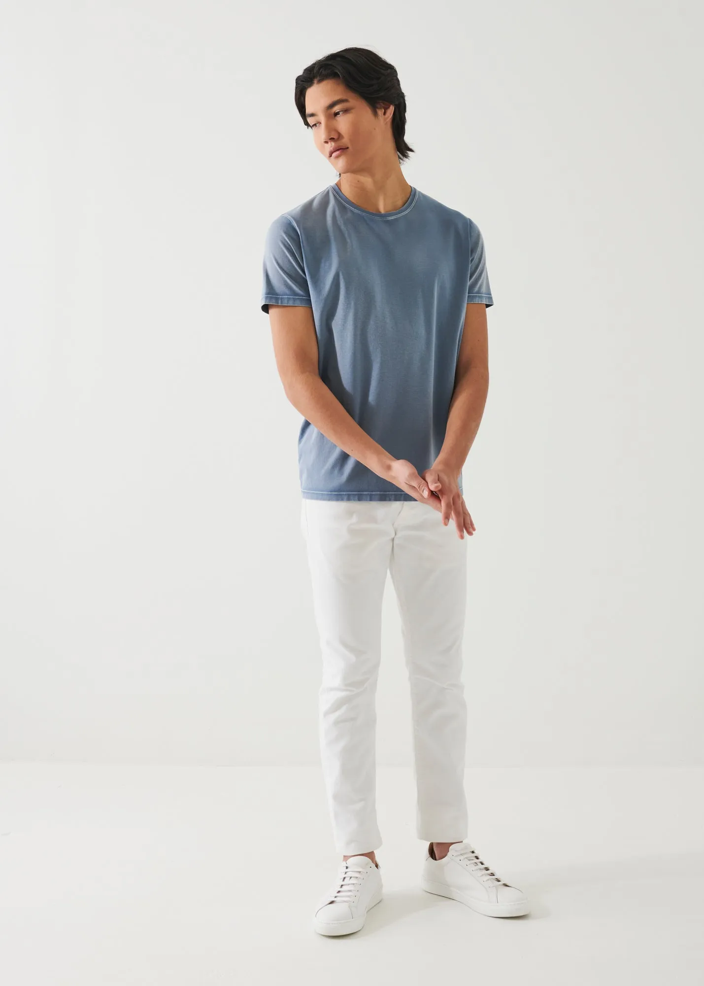 PIMA COTTON STRETCH VINTAGE WASH T-SHIRT