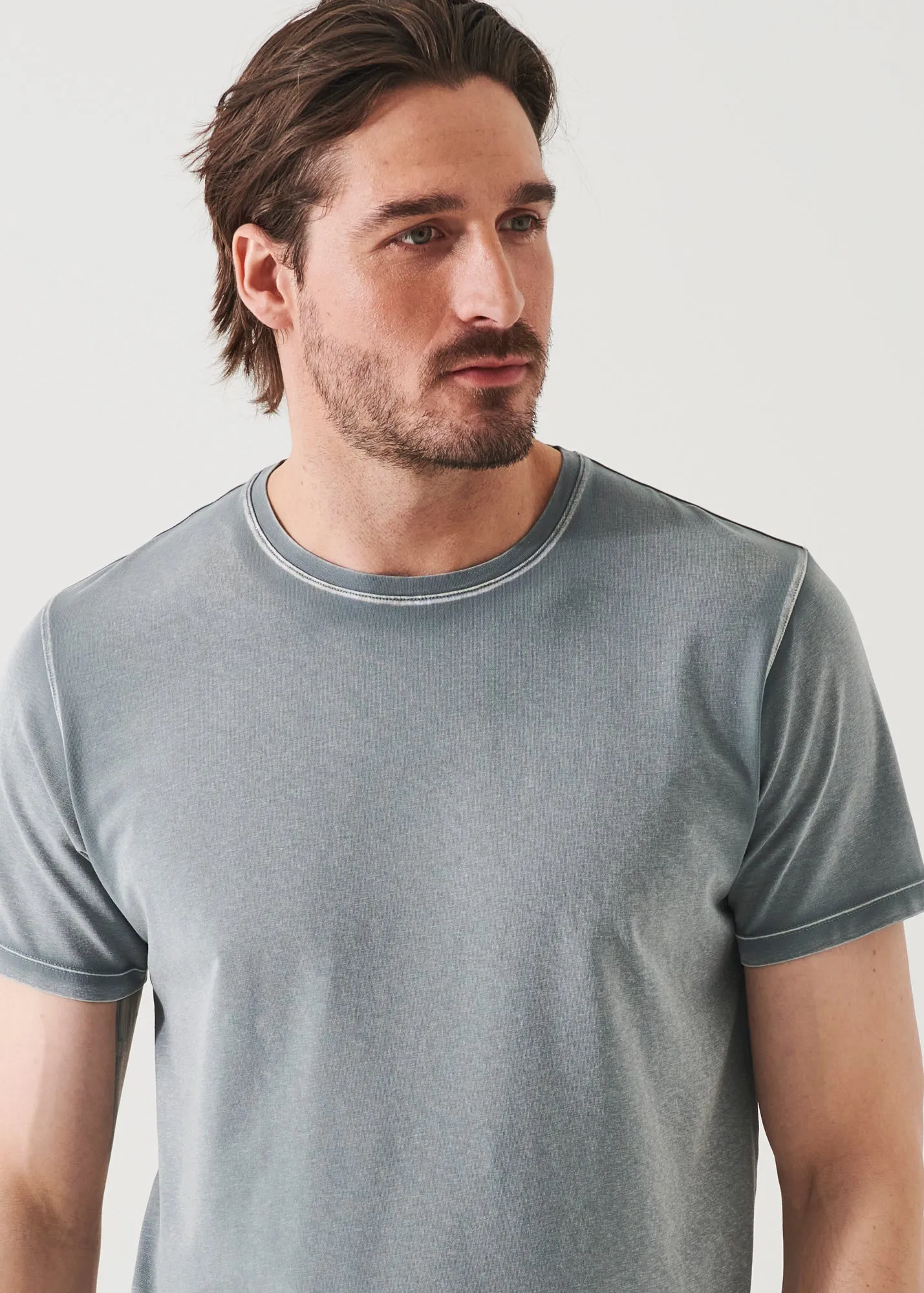 PIMA COTTON STRETCH VINTAGE WASH T-SHIRT