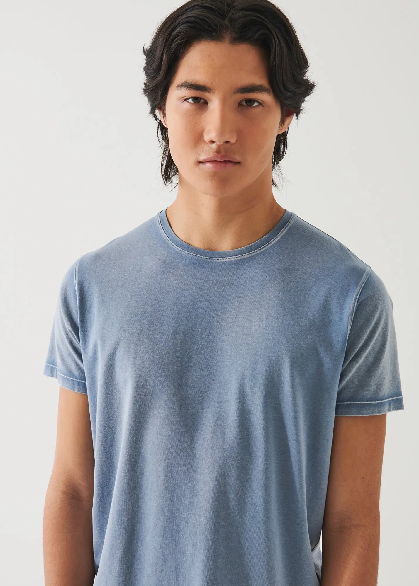 PIMA COTTON STRETCH VINTAGE WASH T-SHIRT