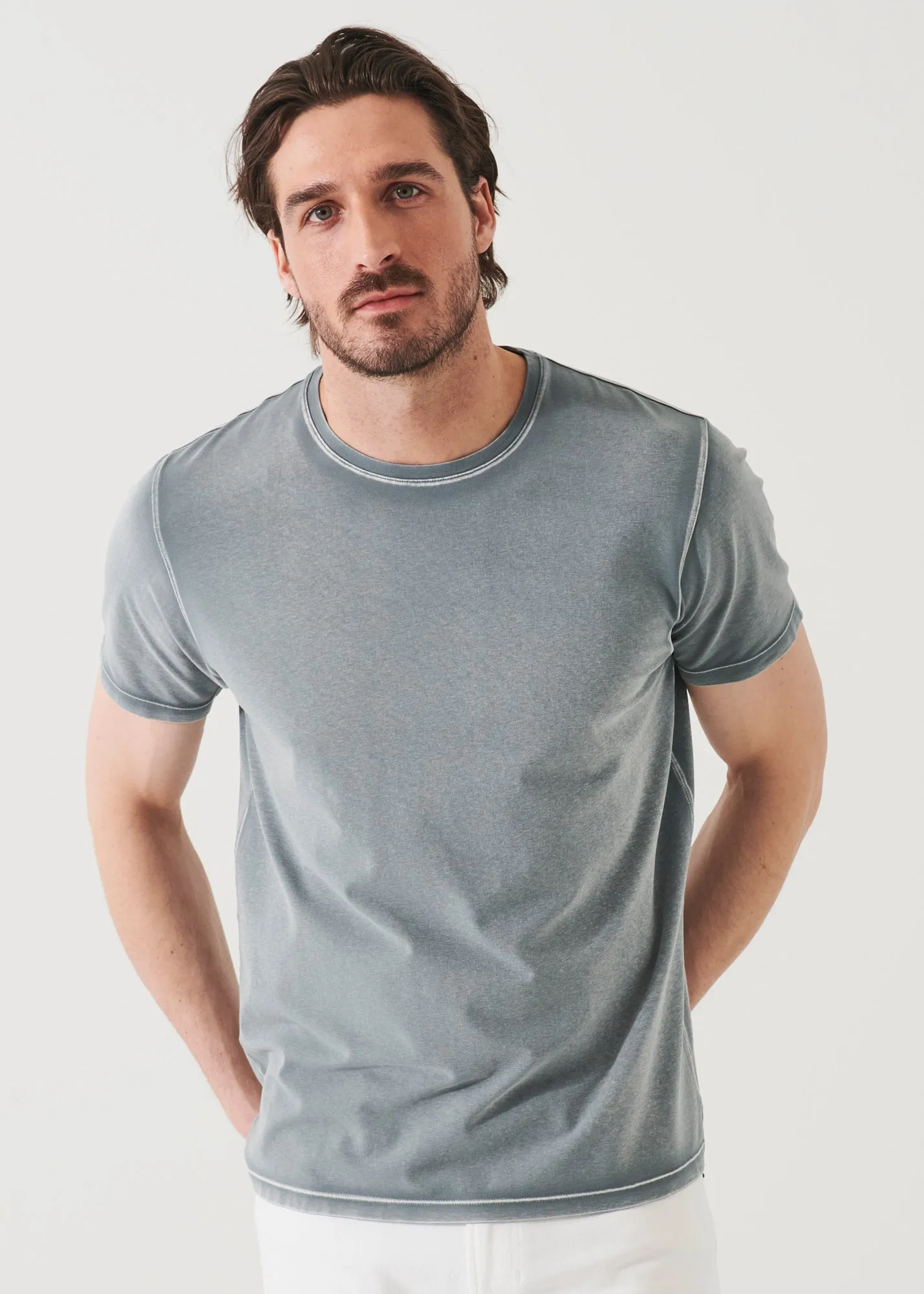 PIMA COTTON STRETCH VINTAGE WASH T-SHIRT