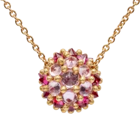 Pink Sputnik Necklace - 9294