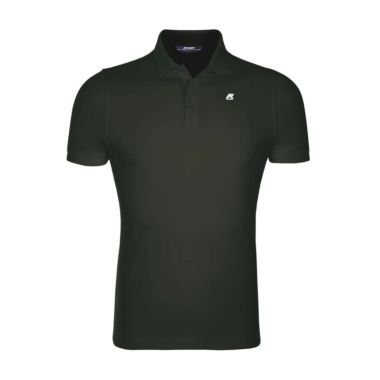 Polo K-Way Alain Cotton Piquet Verde