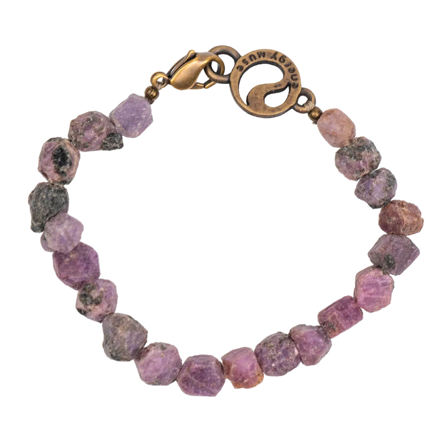 Raw Ruby Bracelet