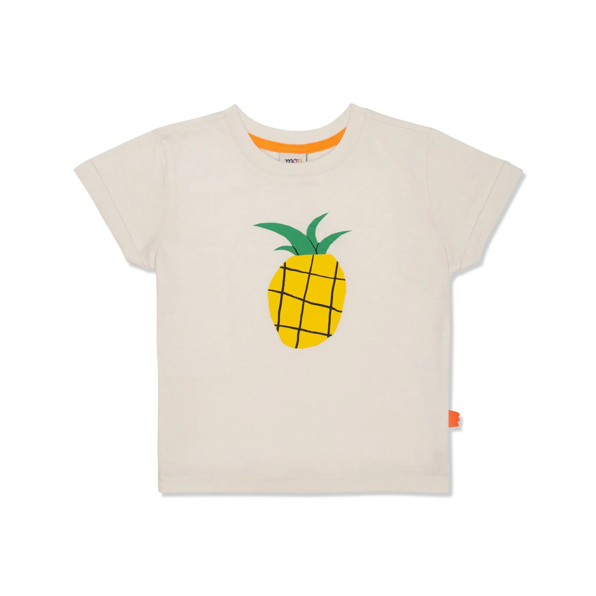 Recycled Cotton Checkered Kid T-shirt