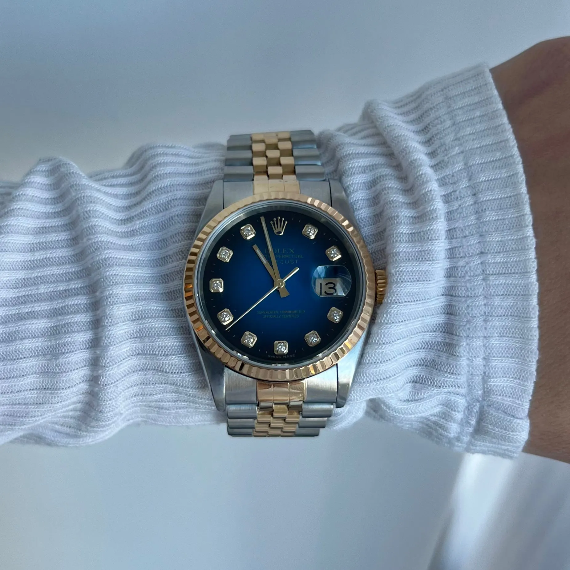 Rolex Datejust Two Tone 31 Watch