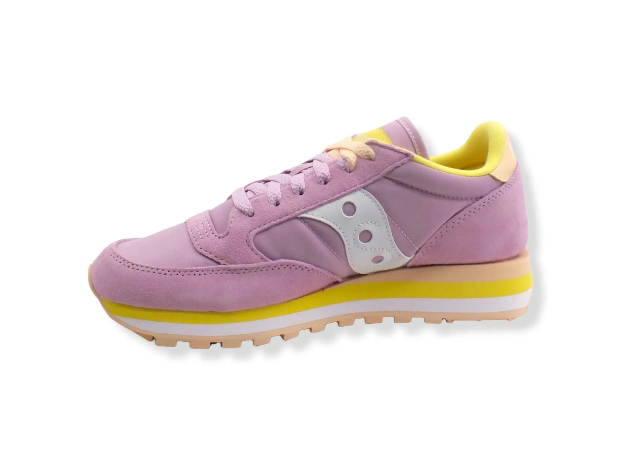 SAUCONY Jazz Triple Sneaker Donna Pink Yellow S60530-18