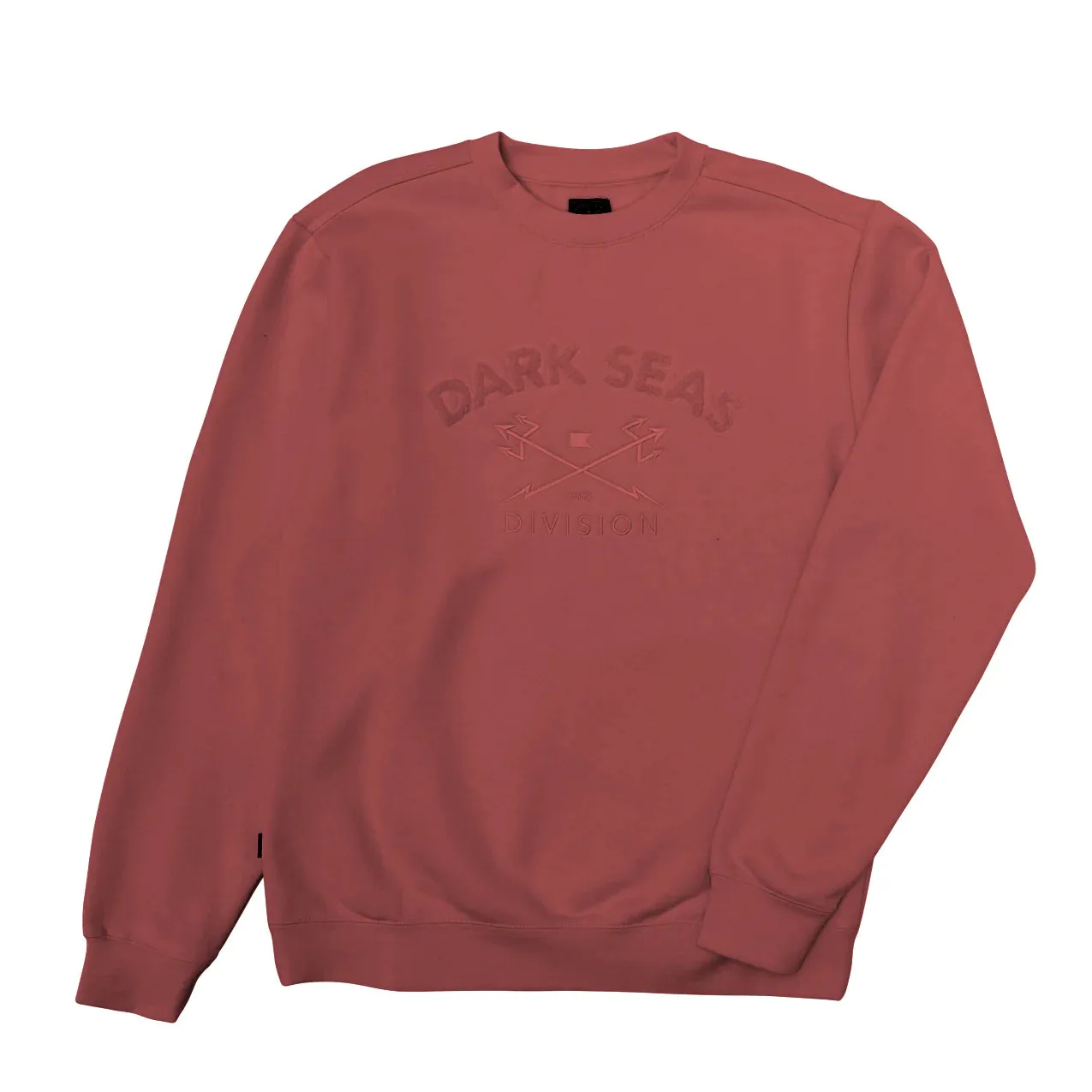 SWEAT CREW DARK SEAS MASON CUSTOM FLEECE RED LIGHT