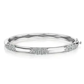 Tacori 18k Crescent Eclipse 360° High Polish Bold Bangle