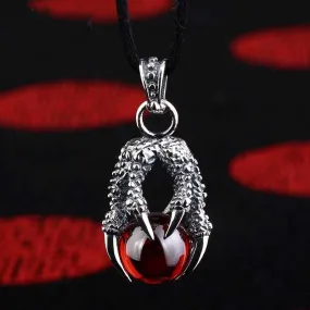 The Dragon's Gem Claw Necklace