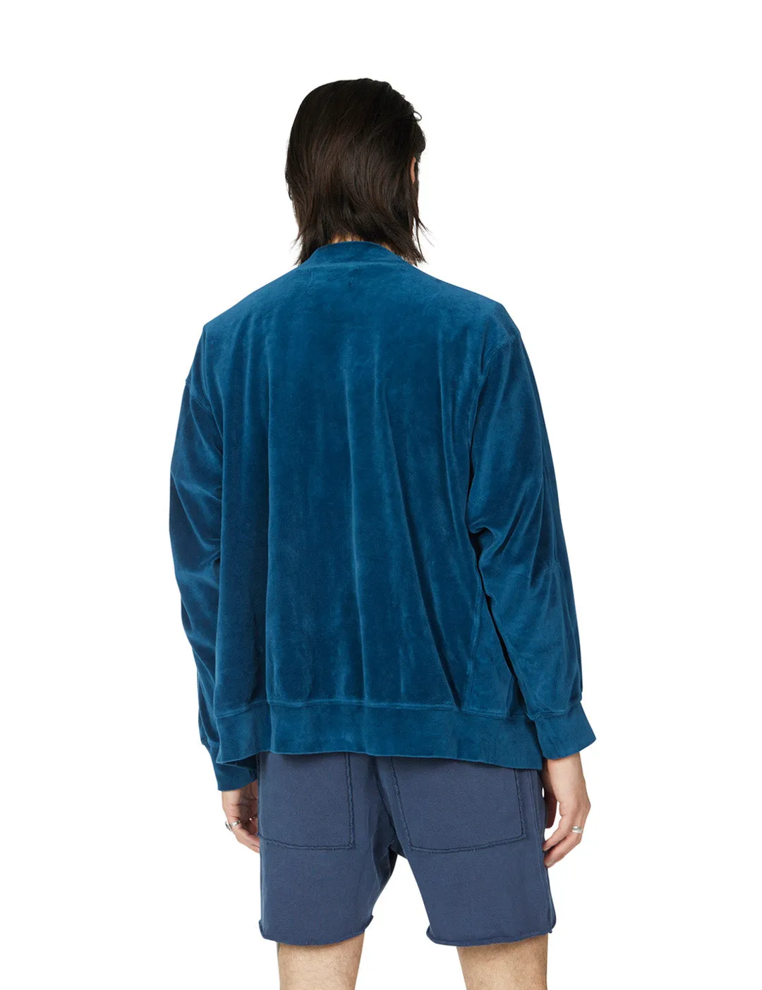 Velour Cardigan