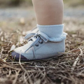 Wanderer Soft Sole Lace up Shoes - Slate