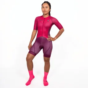 Women Hypermesh PRO Racing Tri Suit (Amaranth Red)