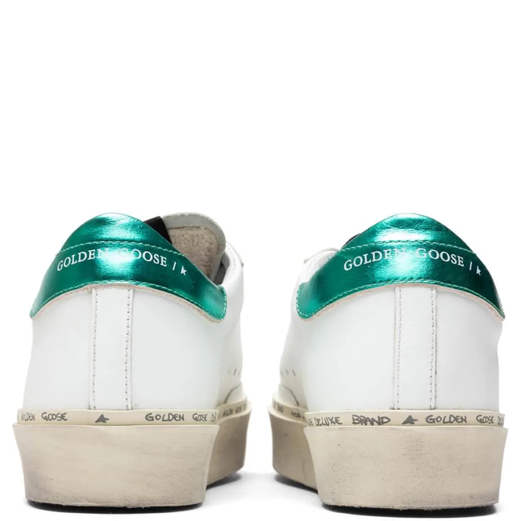 Women's Hi Star - White/Silver/Aquamarine