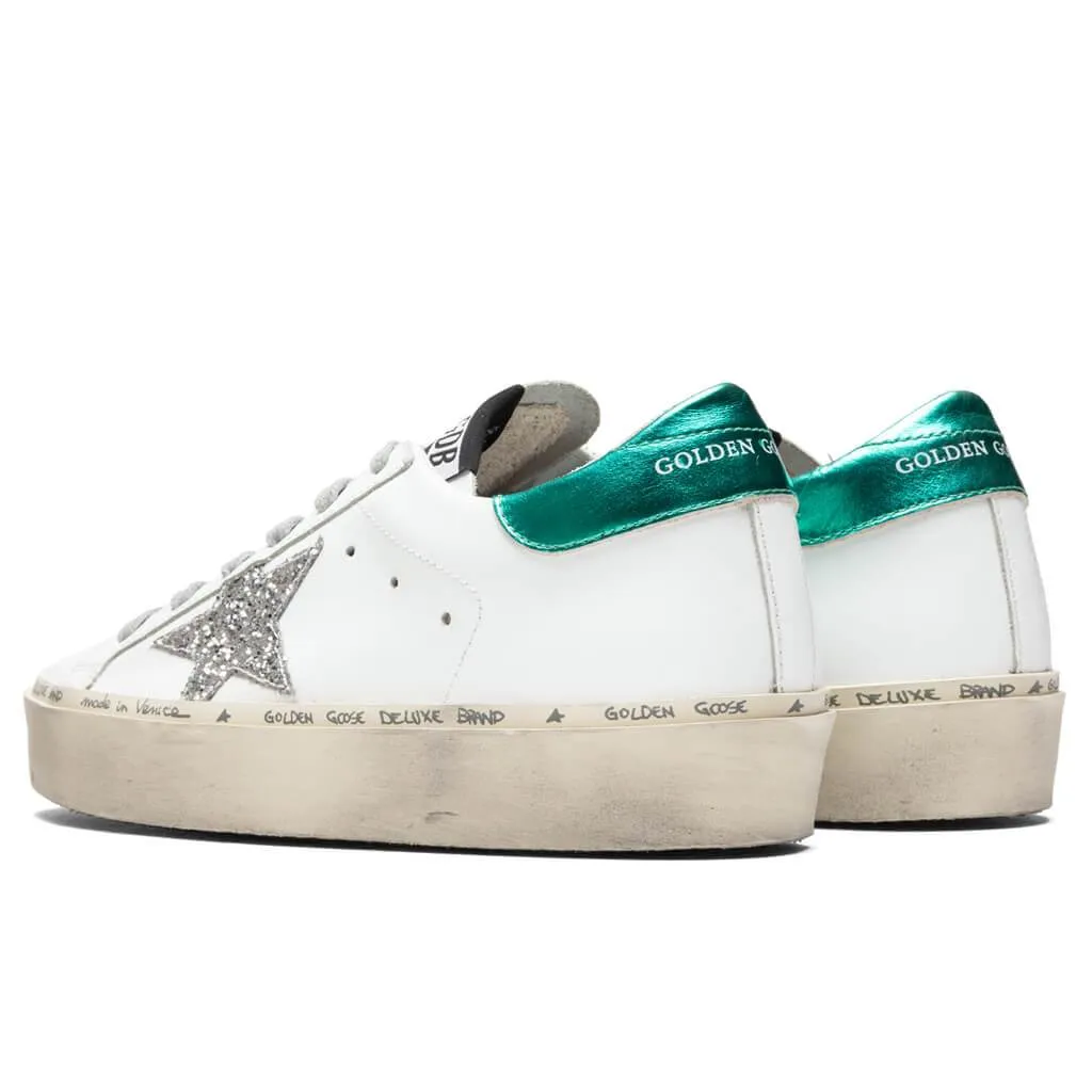 Women's Hi Star - White/Silver/Aquamarine